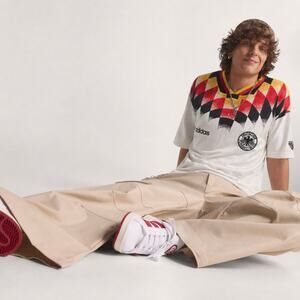 Official Vintage Adidas Germany 1994 World Cup Jersey DFB Soccer Shirt Men's S
